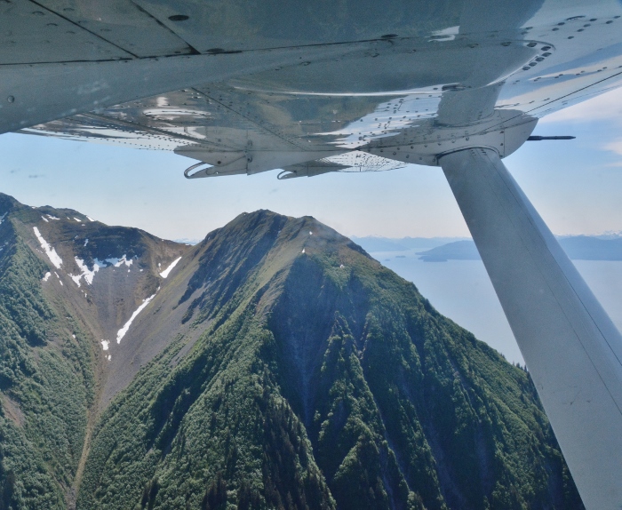 mountains scenes from the air